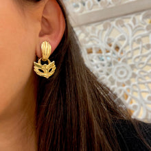 Load image into Gallery viewer, Venice mask pendant earrings