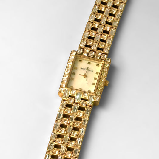 Amazing gold and diam watch