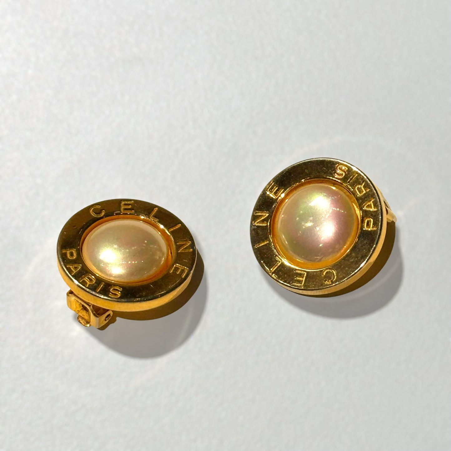 Iconic Celine earrings pearl earrings