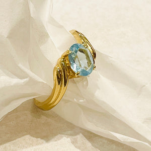 You and me turquoise diamond ring