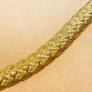 Articulated braiding bracelet