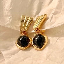 Load image into Gallery viewer, Sublime earrings with small black rhinestone drops