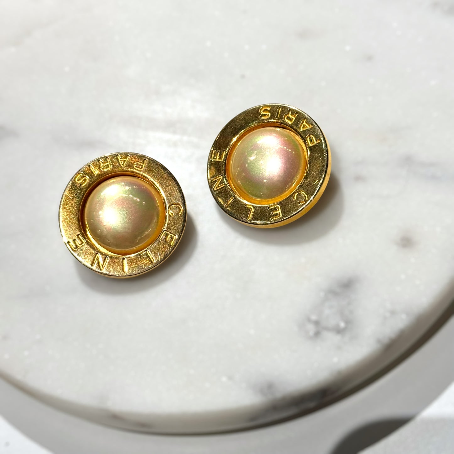 Iconic Celine earrings pearl earrings