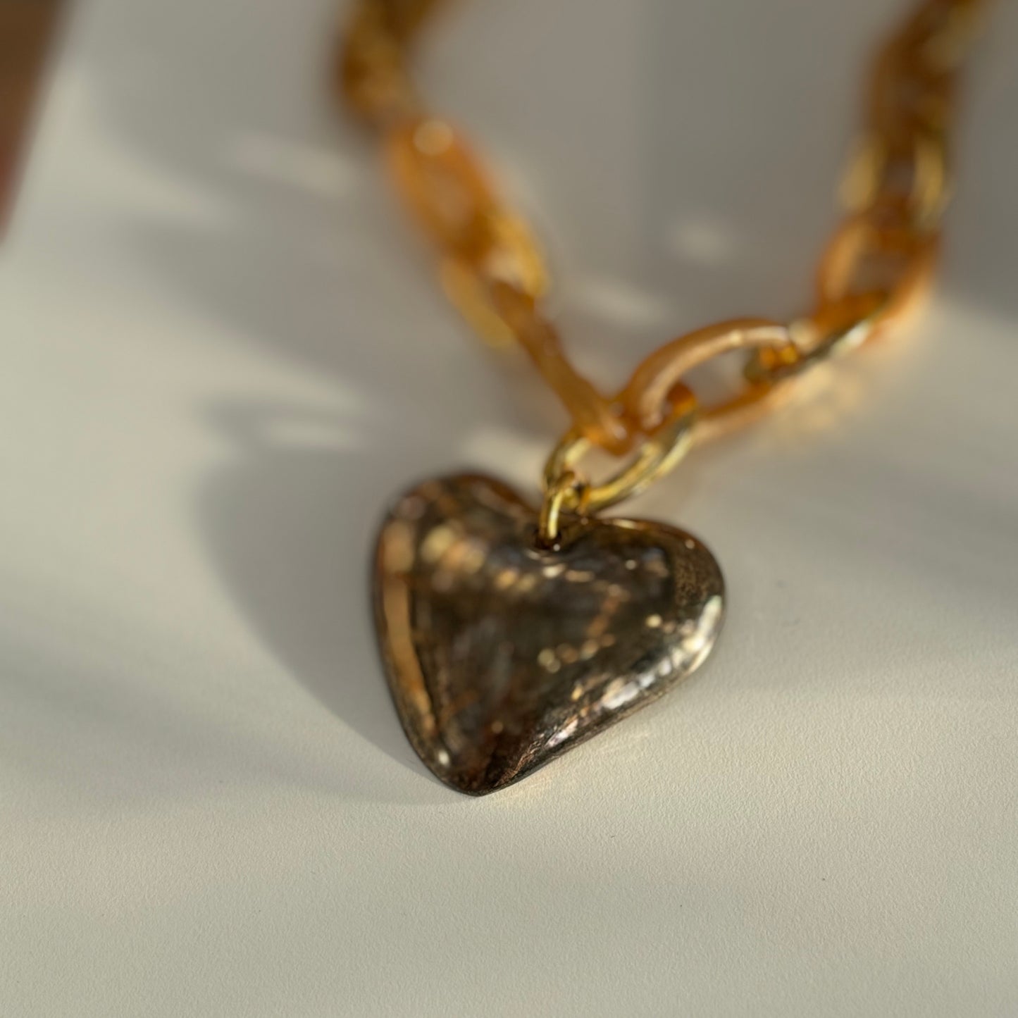 Amazing XXL heart necklace