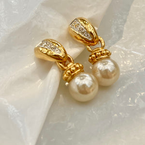 Boucles perles pendantes