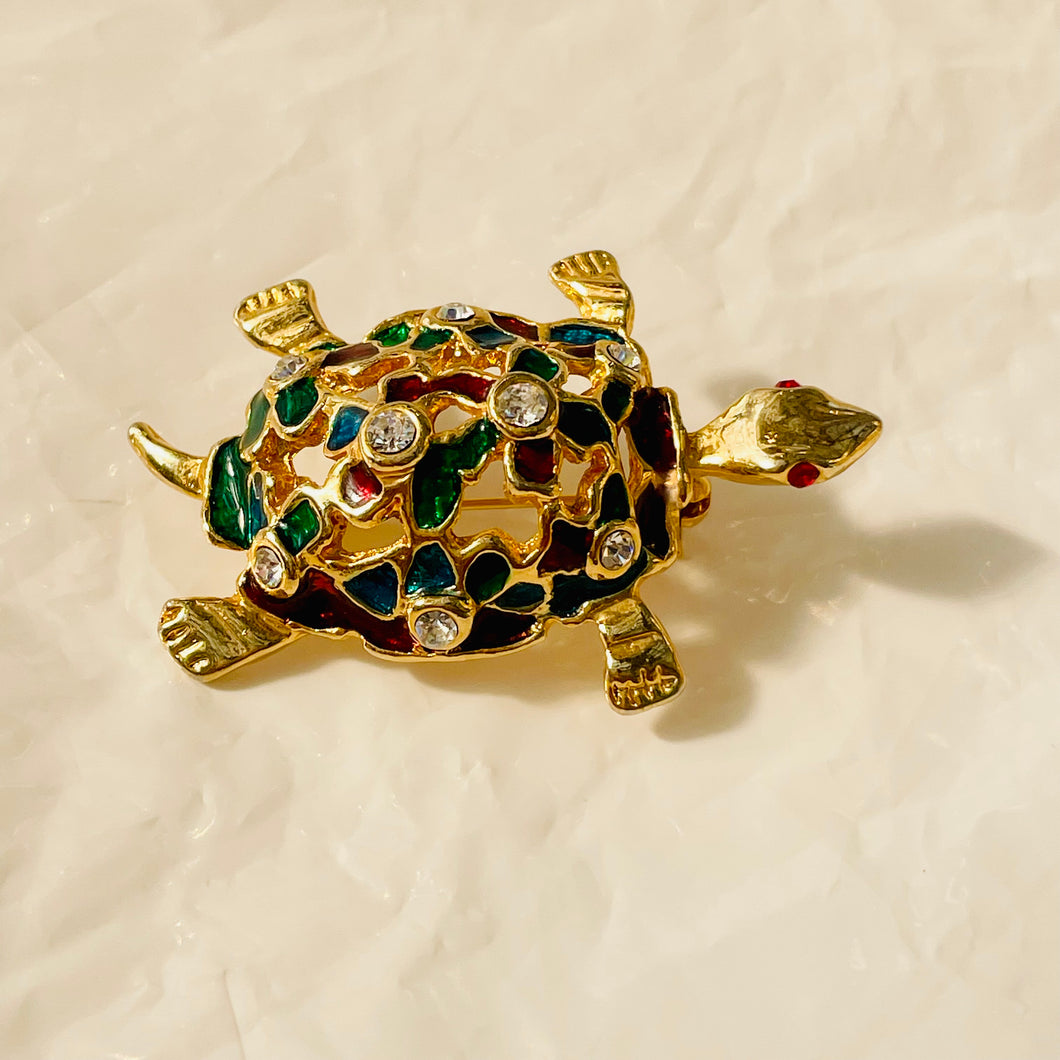 Sublime broche tortue