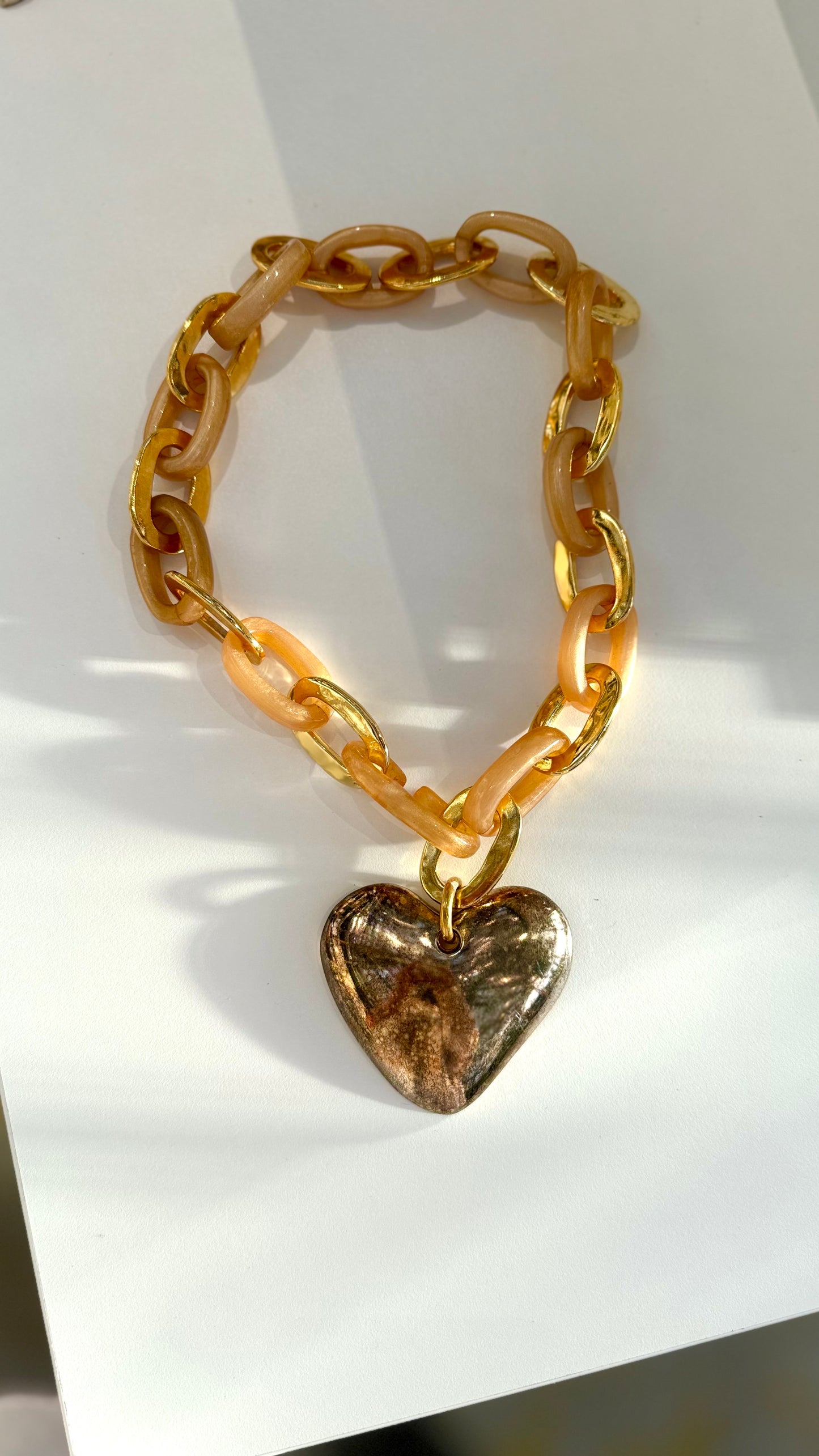 Amazing XXL heart necklace