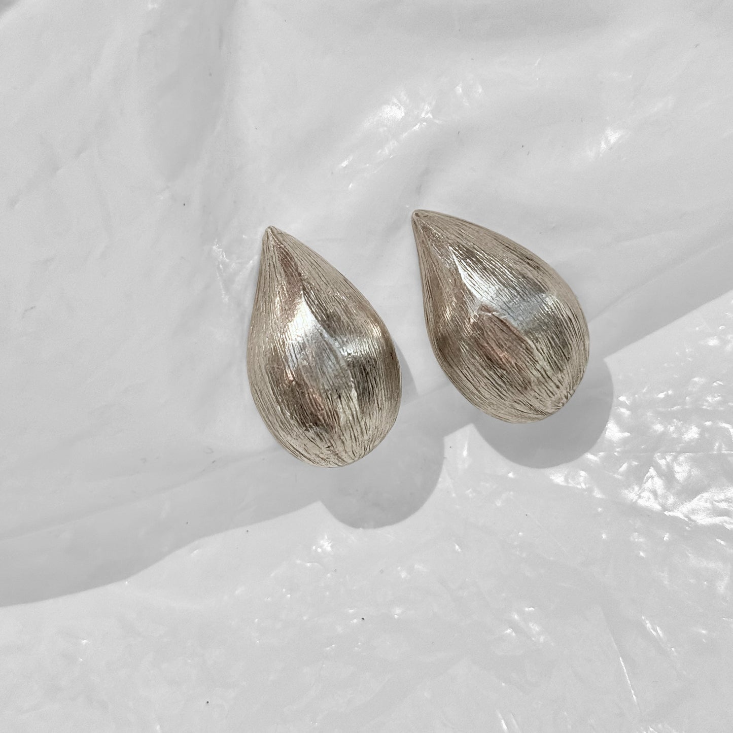 Beautiful silver drop earrings