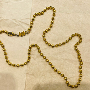 Agatha ball mesh necklace