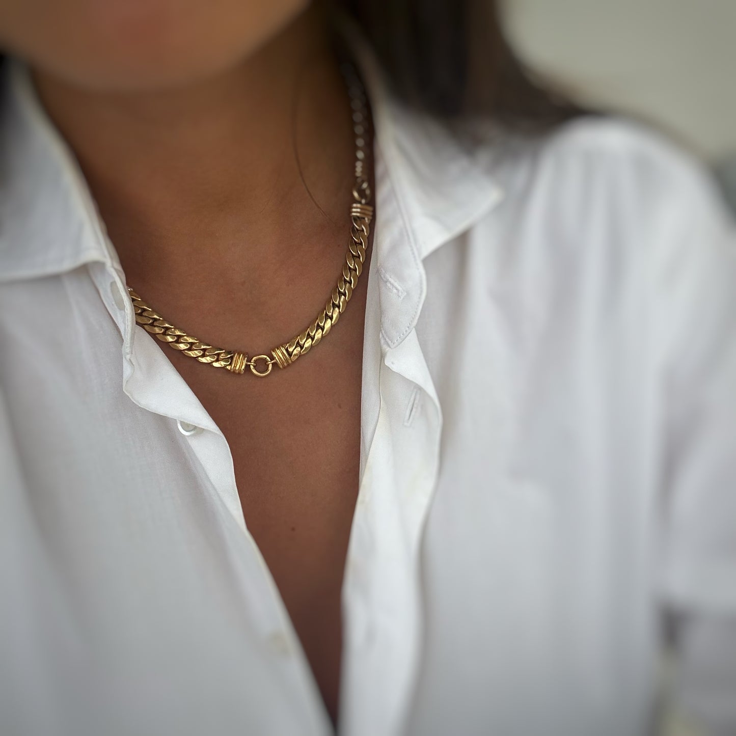 Stunning snake chain necklace