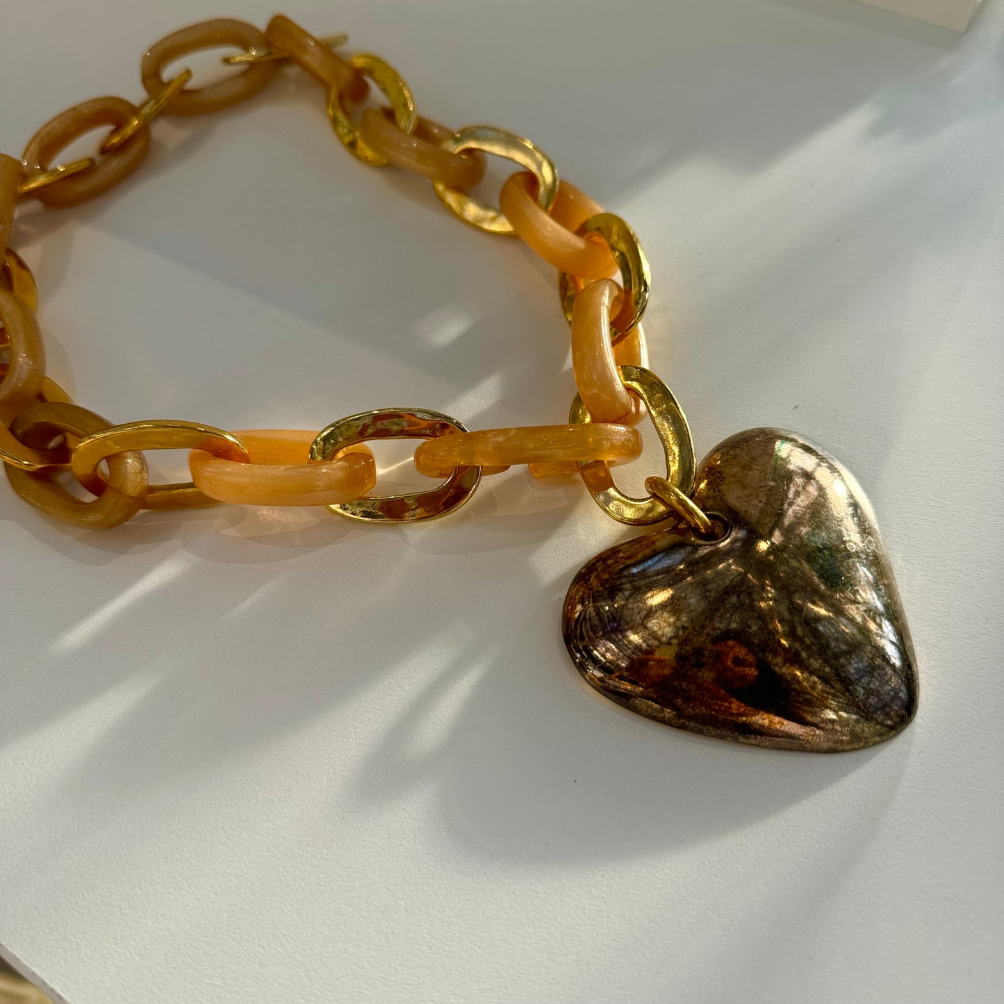 Amazing XXL heart necklace