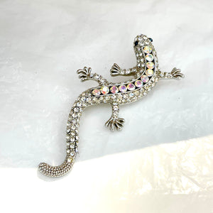 Salamander brooch