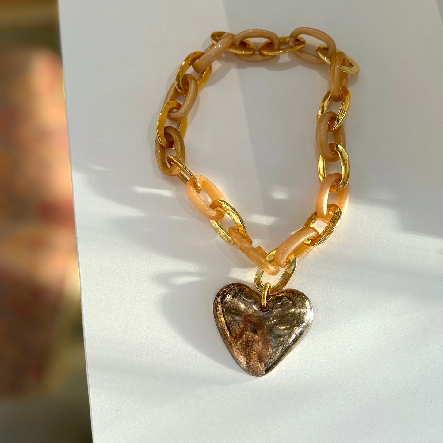 Amazing XXL heart necklace