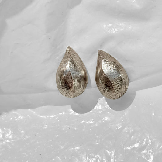 Beautiful silver drop earrings