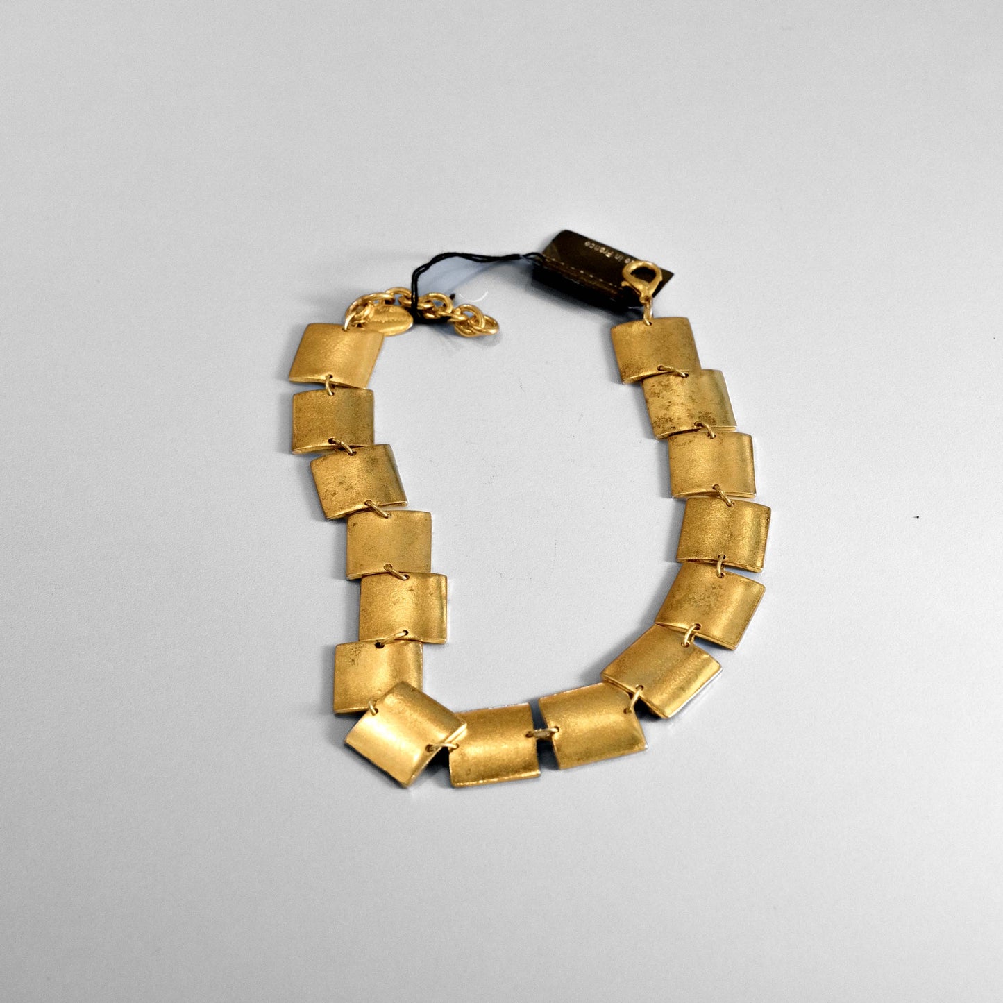 Iconic Paco Rabanne golden necklace from the 70s/80s