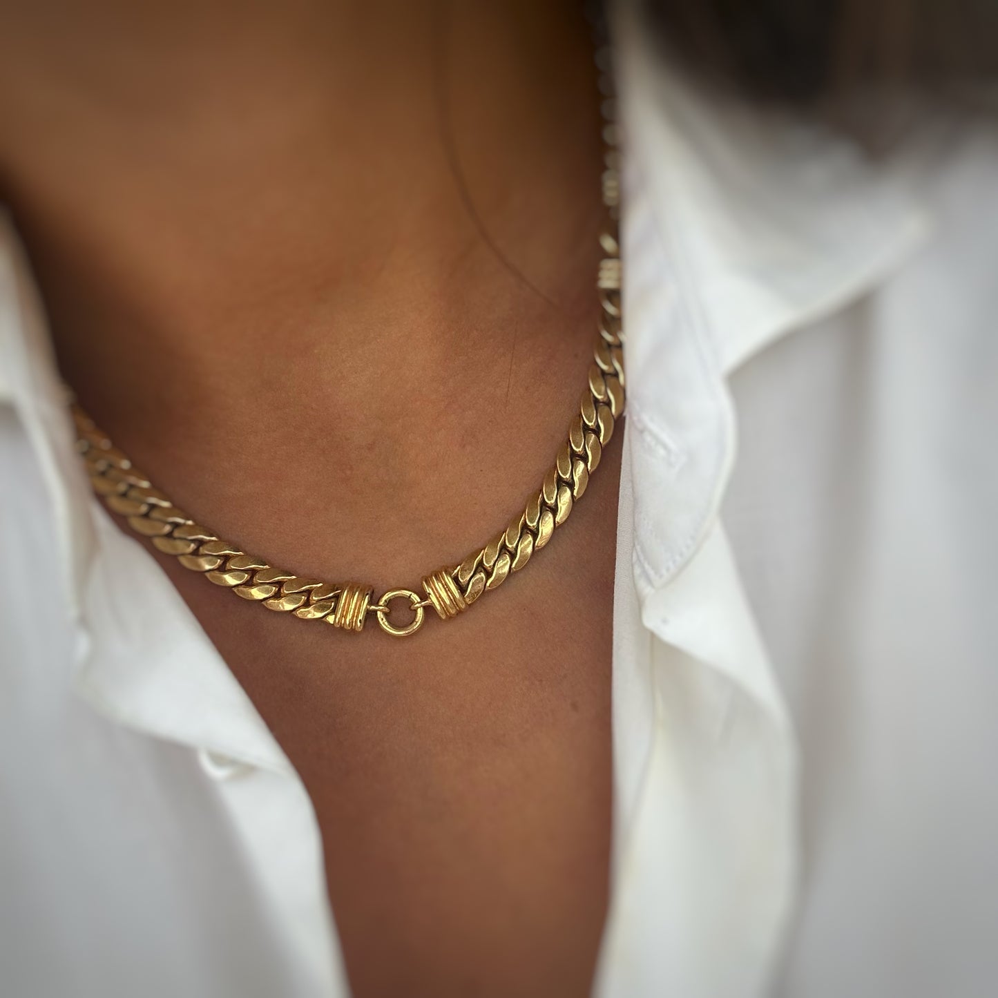 Stunning snake chain necklace