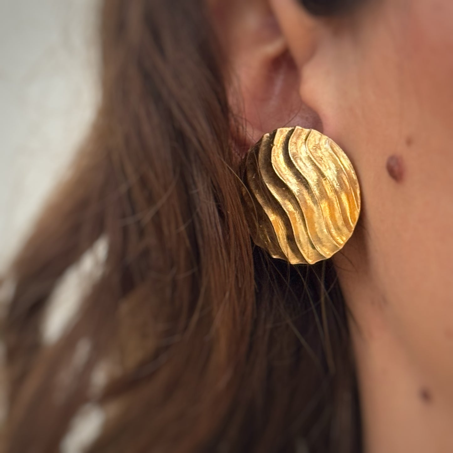 Wavy earrings