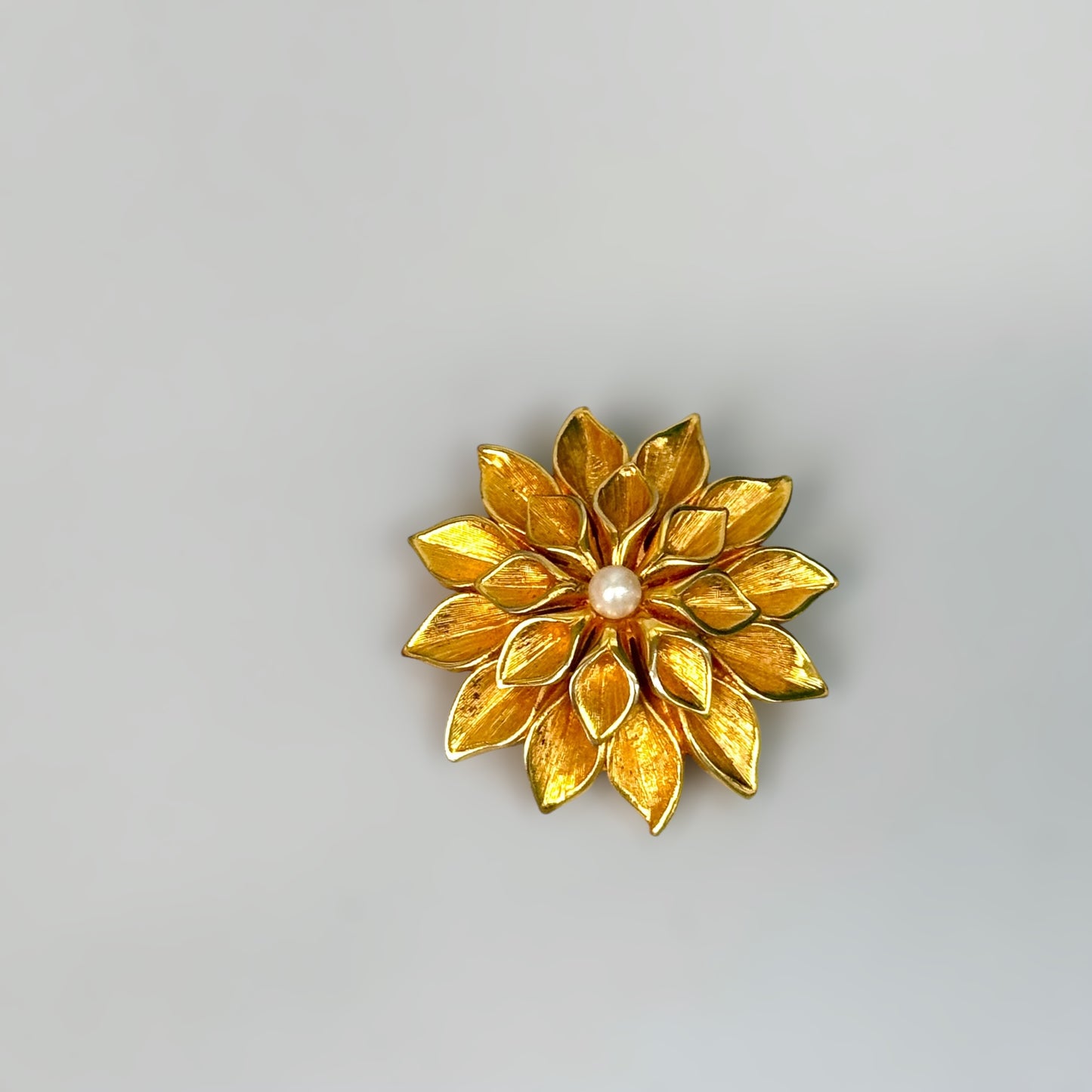 Beautiful flower brooch