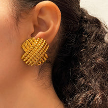 Load the image in the gallery, Balenciaga earrings of very good quality