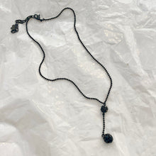 Load image into Gallery viewer, Collier fin full black
