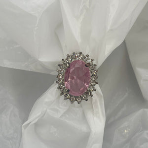 Bagouse pink diamond marquise paving