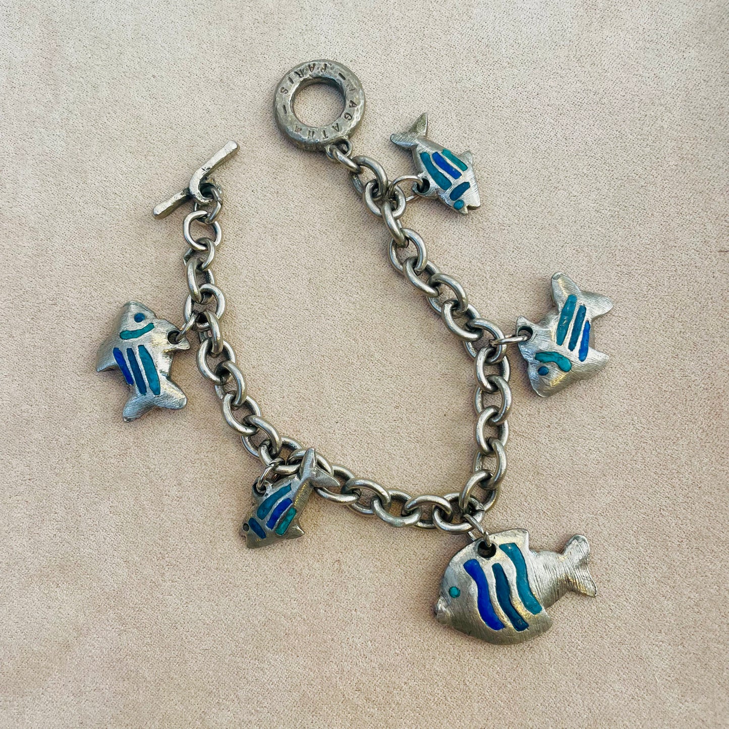 Bracelet pampilles poissons beaucoup trop adorable