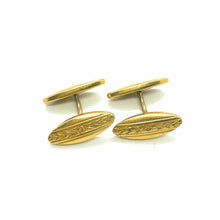 Load image into Gallery viewer, Vintage oval cufflinks by GIGI PARIS