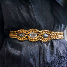 Charger l&#39;image dans la galerie, GIGI PARIS bijoux vintage ceinture Azzaro
