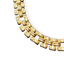 Load image into Gallery viewer, Rice mesh necklace 3 rows stylized central mesh
