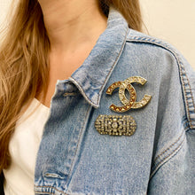 Load image into Gallery viewer, Chanel logo brooch