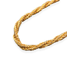 Load the image in the gallery, Rope mesh necklace with clip clasp