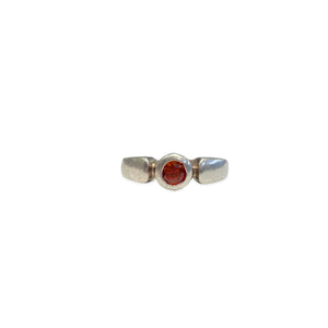 Silver Ruby Solitaire