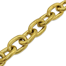 Load the image in the gallery, Vintage gold thick cable chain chocker necklace from GIGI PARIS