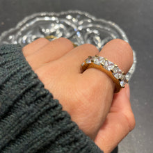Upload Image to Gallery, Princess Cut Pavé Diamond Rings