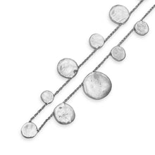 Load image into Gallery viewer, Silver bubble necklaces