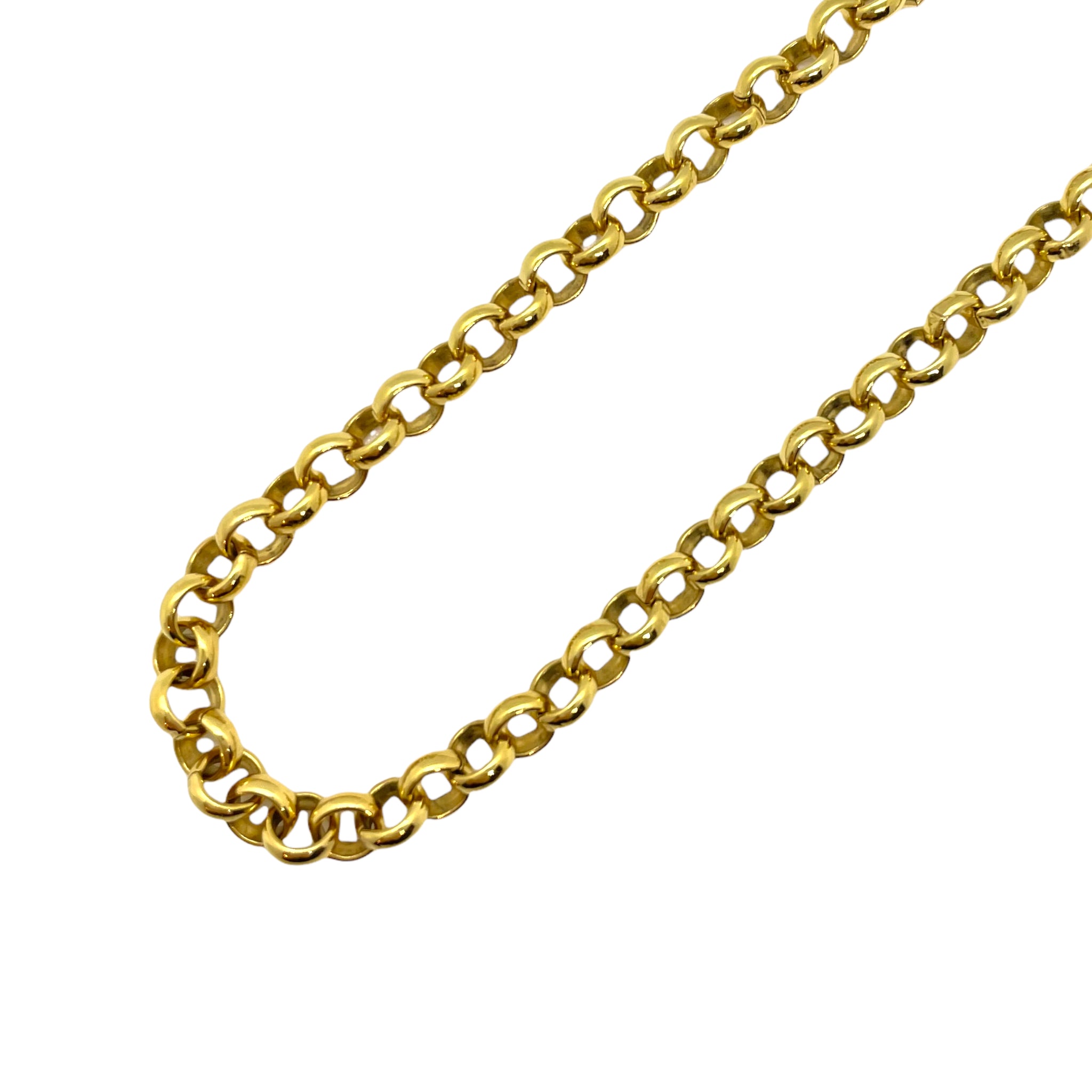 Collier maille jaseron vintage de chez GIGI PARIS