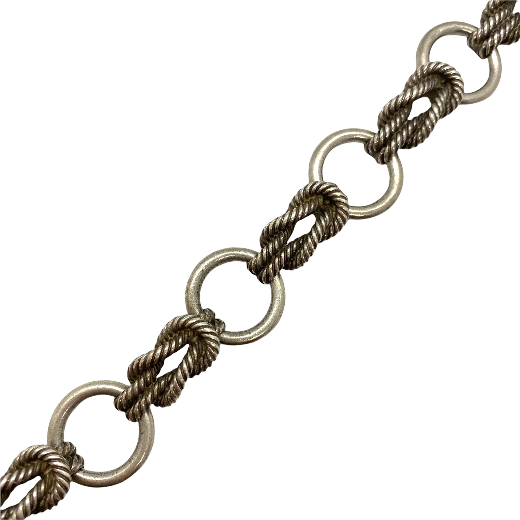 Bracelet Hermès noeud de marin avec fermoir ancien vintage de chez GIGI PARIS